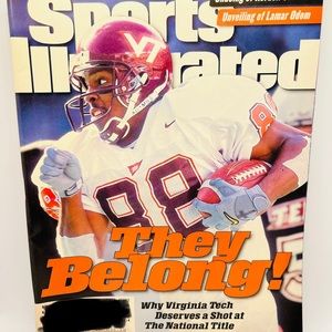 Sports Illustrated Andre Davis They Belong! December 6 1999 Virginia Tech Hokies